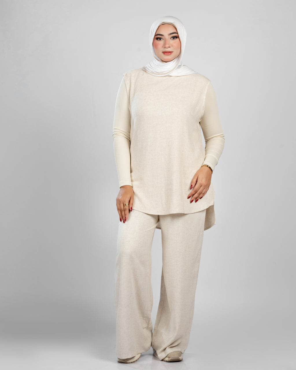 Basic Soft Jacquard Top - 139