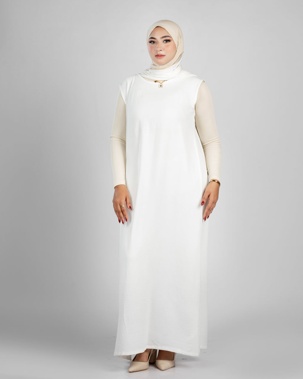 basic sleeveless - cy - dress 107