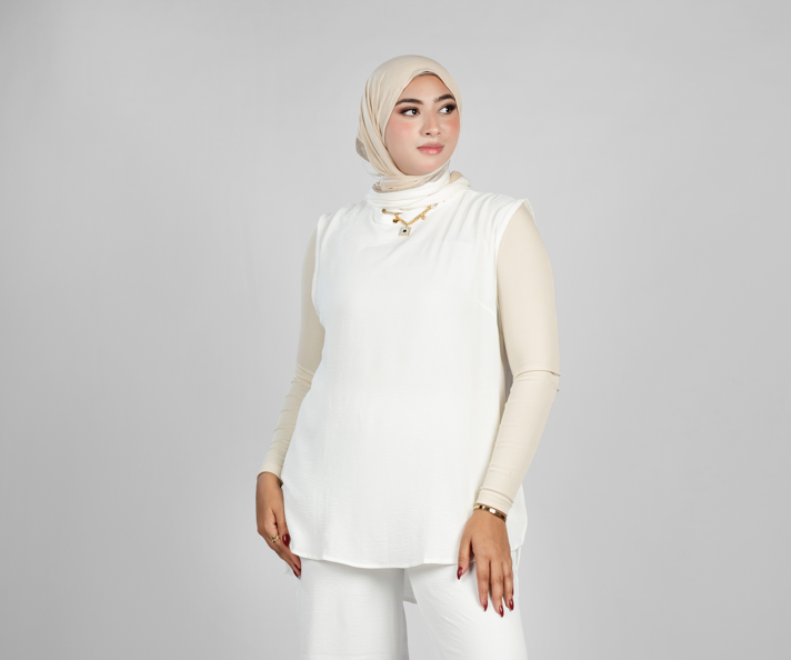 basic sleeveless - cy - top - short - 108