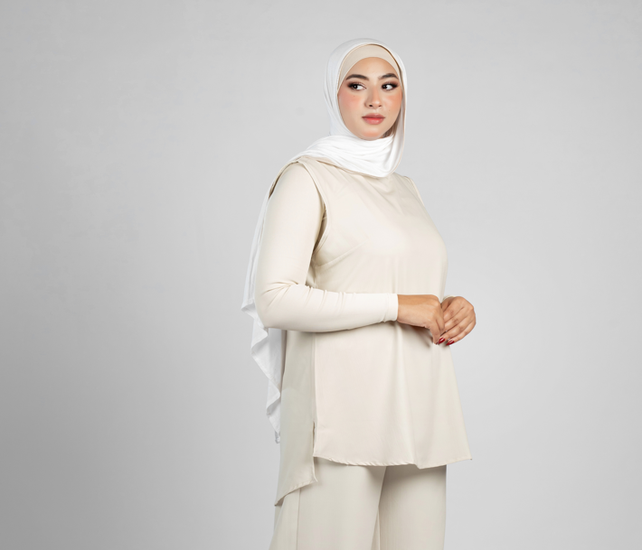 Basic Soft Jacquard Top - 139