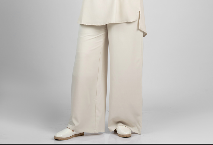 Basic Soft Jacquard Pants - 137